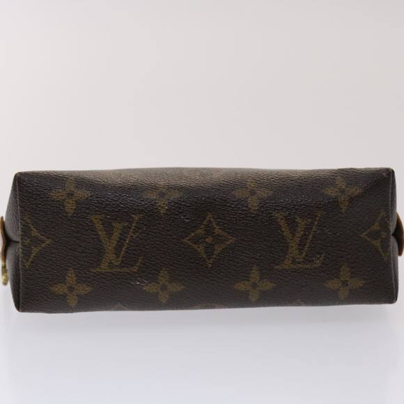 LOUIS VUITTON Monogram Pochette Cosmetic PM Cosmetic Pouch M47515 LV Auth 47861 - Picture 7 of 16